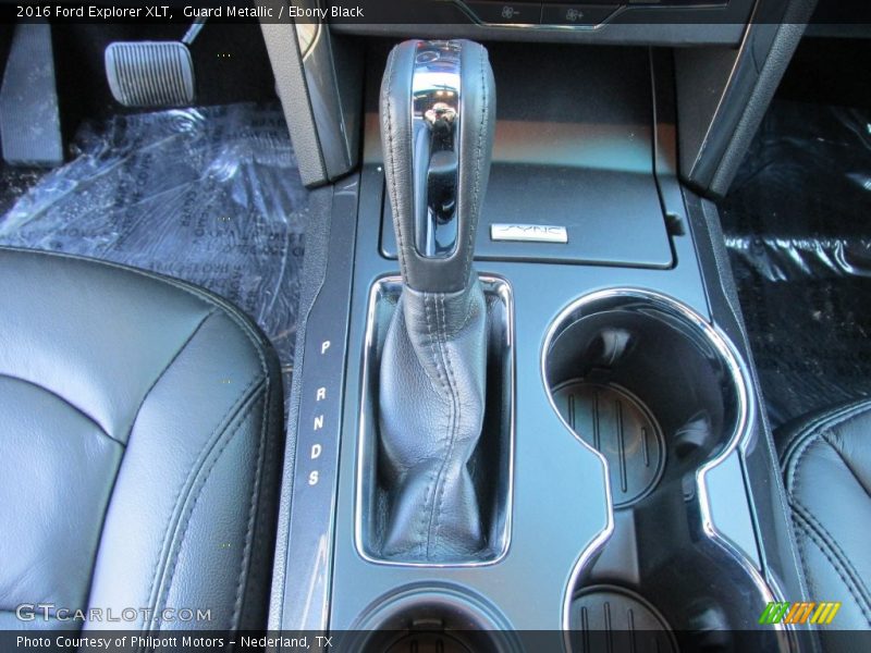 Guard Metallic / Ebony Black 2016 Ford Explorer XLT
