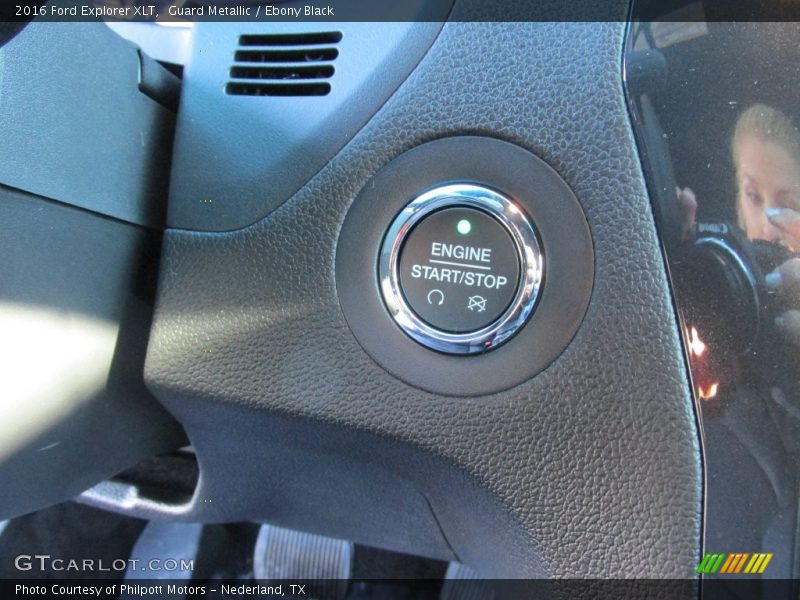 Guard Metallic / Ebony Black 2016 Ford Explorer XLT