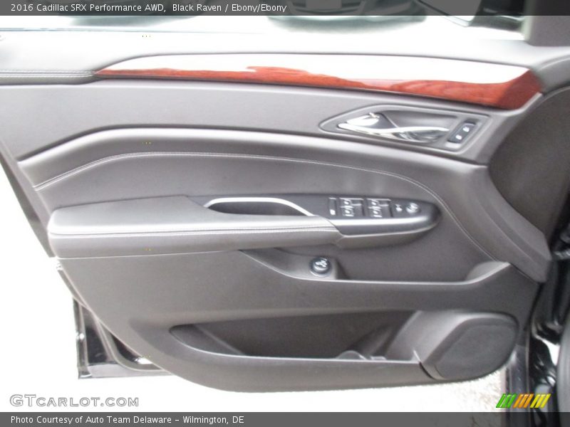Black Raven / Ebony/Ebony 2016 Cadillac SRX Performance AWD