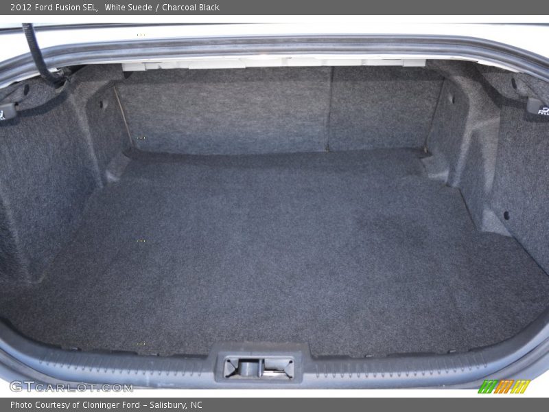 White Suede / Charcoal Black 2012 Ford Fusion SEL