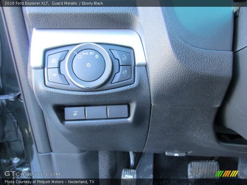 Guard Metallic / Ebony Black 2016 Ford Explorer XLT