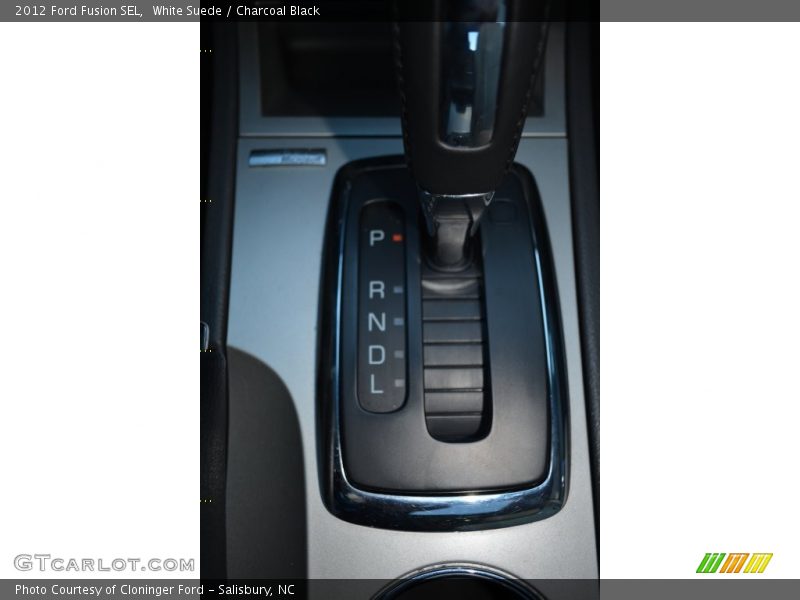 White Suede / Charcoal Black 2012 Ford Fusion SEL