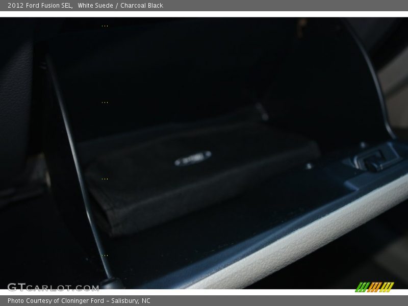 White Suede / Charcoal Black 2012 Ford Fusion SEL