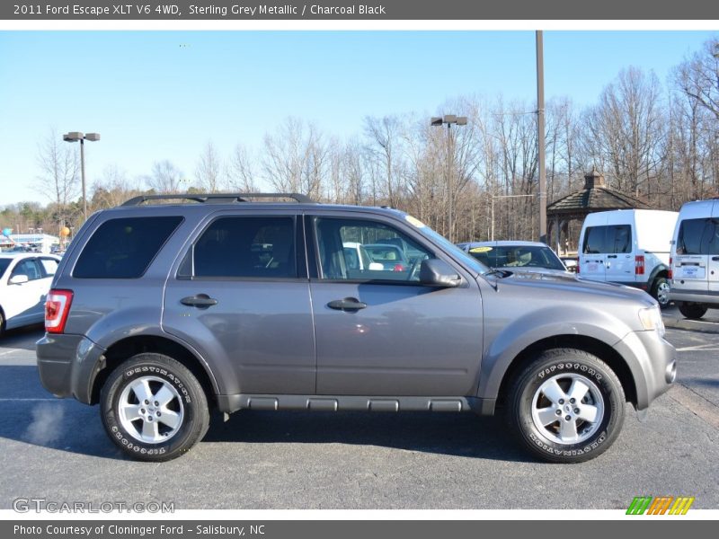 Sterling Grey Metallic / Charcoal Black 2011 Ford Escape XLT V6 4WD