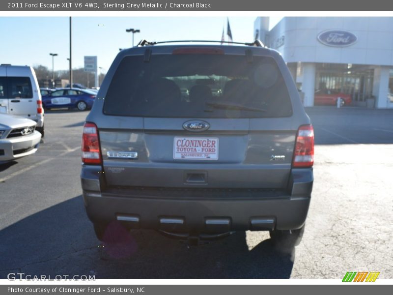 Sterling Grey Metallic / Charcoal Black 2011 Ford Escape XLT V6 4WD