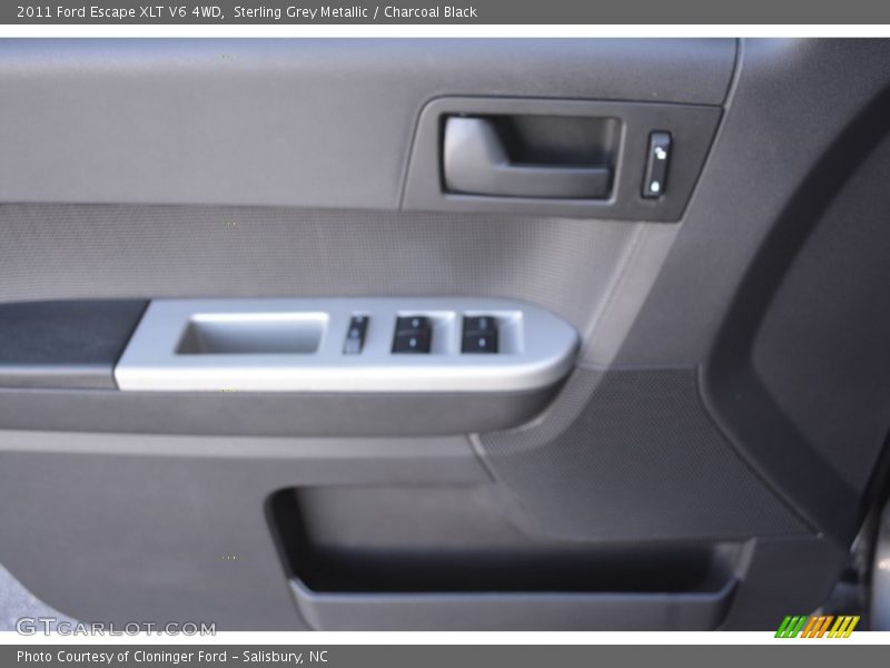 Sterling Grey Metallic / Charcoal Black 2011 Ford Escape XLT V6 4WD