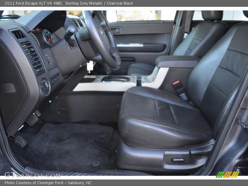 Sterling Grey Metallic / Charcoal Black 2011 Ford Escape XLT V6 4WD