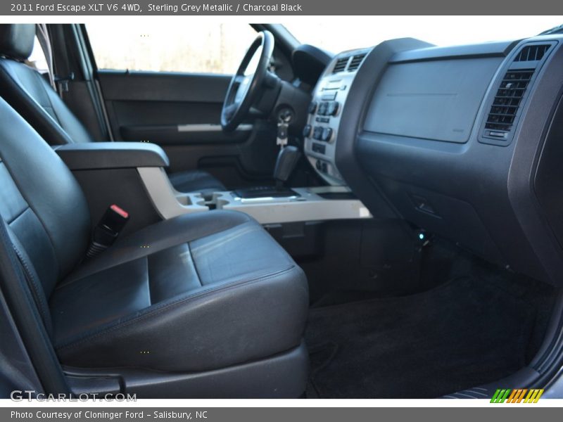 Sterling Grey Metallic / Charcoal Black 2011 Ford Escape XLT V6 4WD