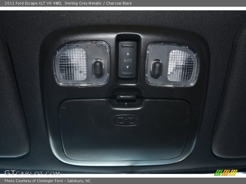 Sterling Grey Metallic / Charcoal Black 2011 Ford Escape XLT V6 4WD