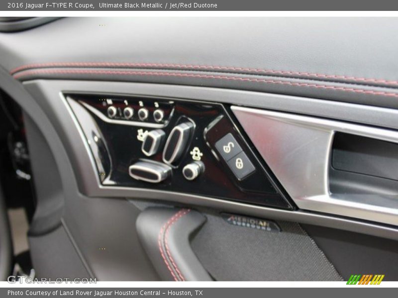 Ultimate Black Metallic / Jet/Red Duotone 2016 Jaguar F-TYPE R Coupe