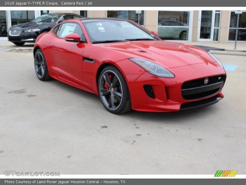 Caldera Red / Jet 2016 Jaguar F-TYPE R Coupe