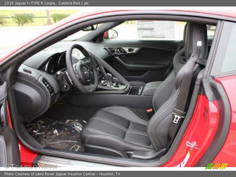 Caldera Red / Jet 2016 Jaguar F-TYPE R Coupe