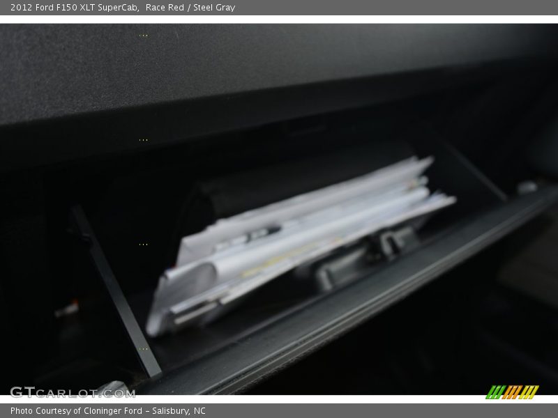 Race Red / Steel Gray 2012 Ford F150 XLT SuperCab