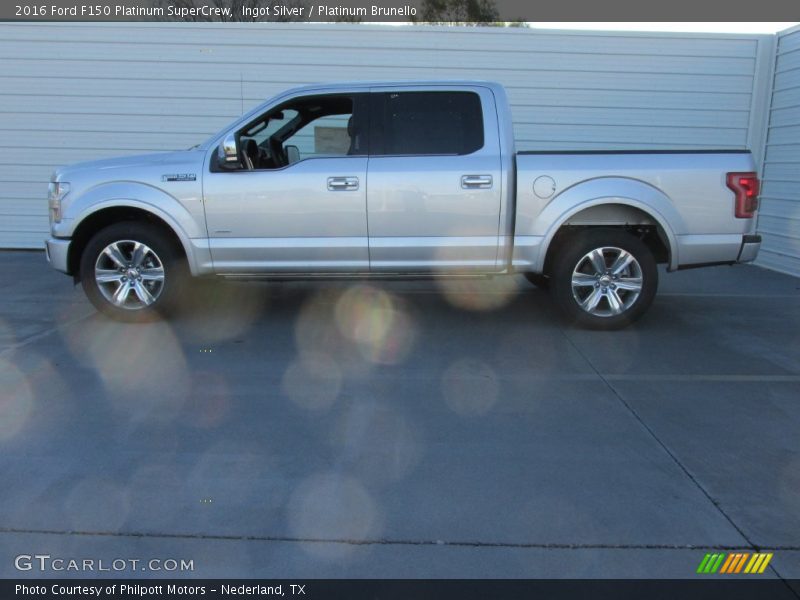  2016 F150 Platinum SuperCrew Ingot Silver