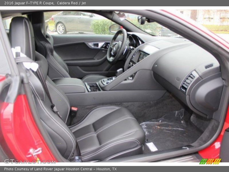 Caldera Red / Jet 2016 Jaguar F-TYPE R Coupe