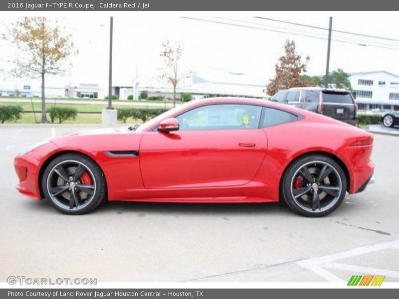 Caldera Red / Jet 2016 Jaguar F-TYPE R Coupe