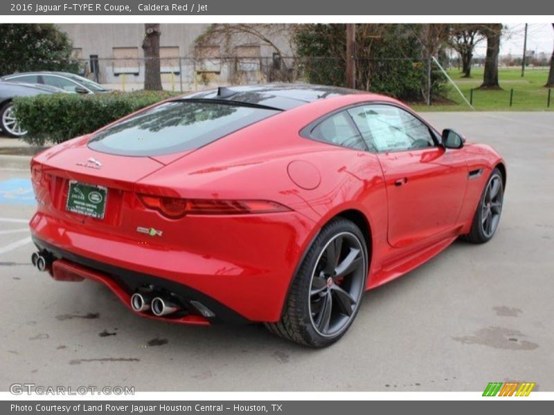 Caldera Red / Jet 2016 Jaguar F-TYPE R Coupe