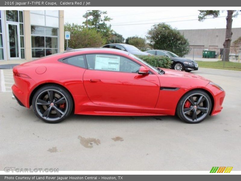 Caldera Red / Jet 2016 Jaguar F-TYPE R Coupe