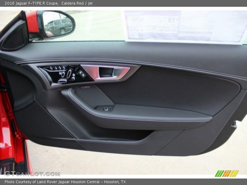 Caldera Red / Jet 2016 Jaguar F-TYPE R Coupe