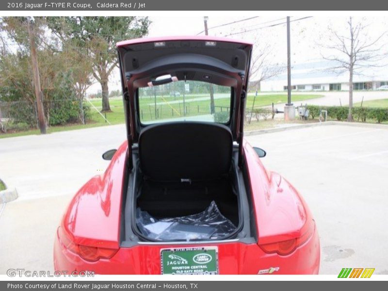 Caldera Red / Jet 2016 Jaguar F-TYPE R Coupe