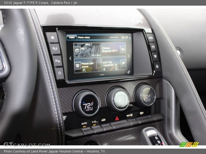 Caldera Red / Jet 2016 Jaguar F-TYPE R Coupe