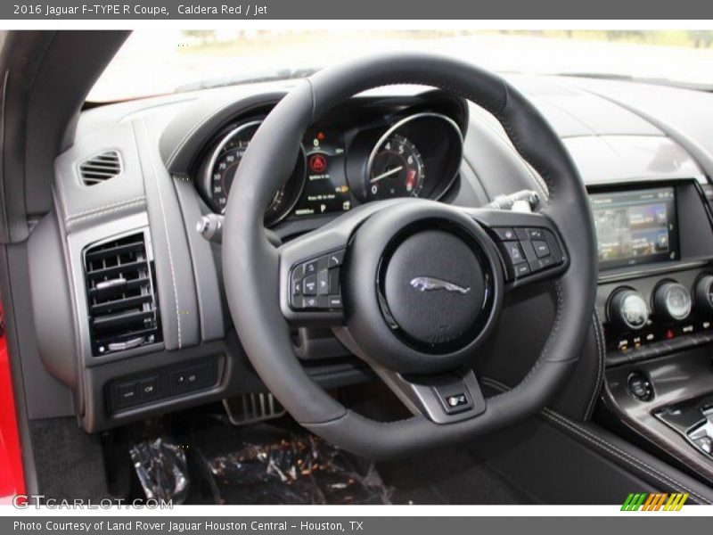 Caldera Red / Jet 2016 Jaguar F-TYPE R Coupe
