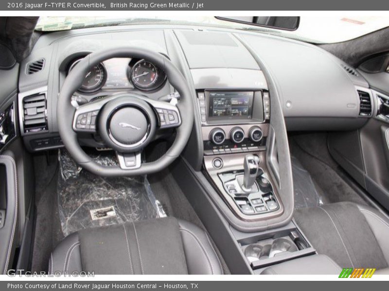 Jet Interior - 2016 F-TYPE R Convertible 