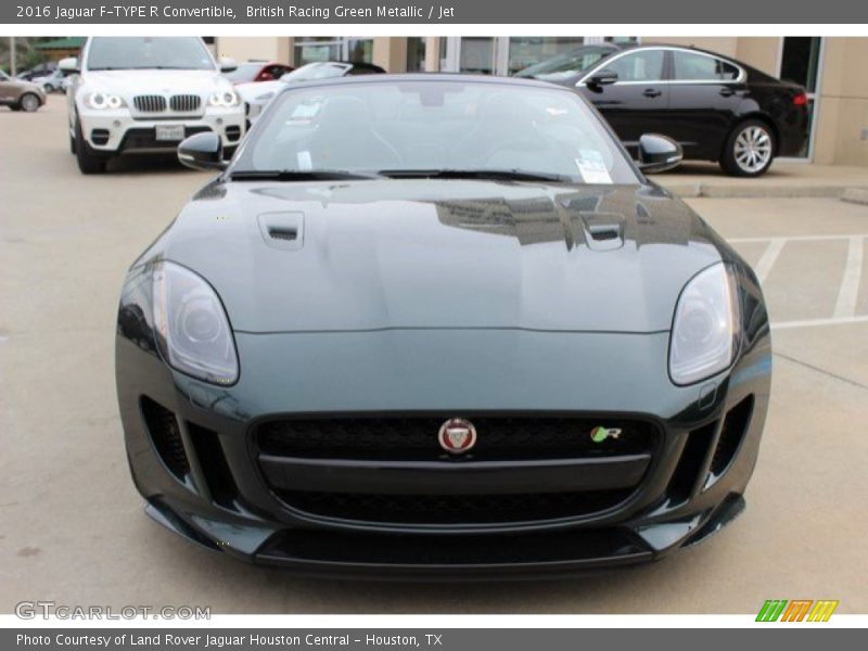 British Racing Green Metallic / Jet 2016 Jaguar F-TYPE R Convertible