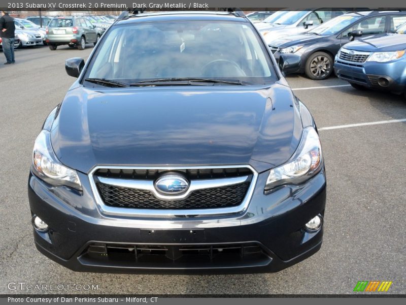 Dark Gray Metallic / Black 2013 Subaru XV Crosstrek 2.0 Premium