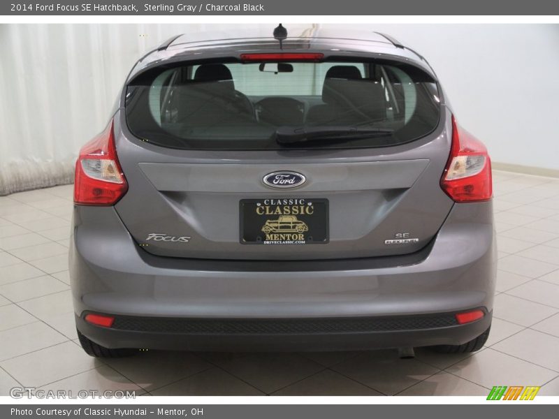 Sterling Gray / Charcoal Black 2014 Ford Focus SE Hatchback