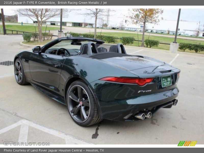 British Racing Green Metallic / Jet 2016 Jaguar F-TYPE R Convertible