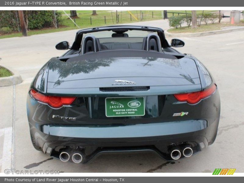 British Racing Green Metallic / Jet 2016 Jaguar F-TYPE R Convertible