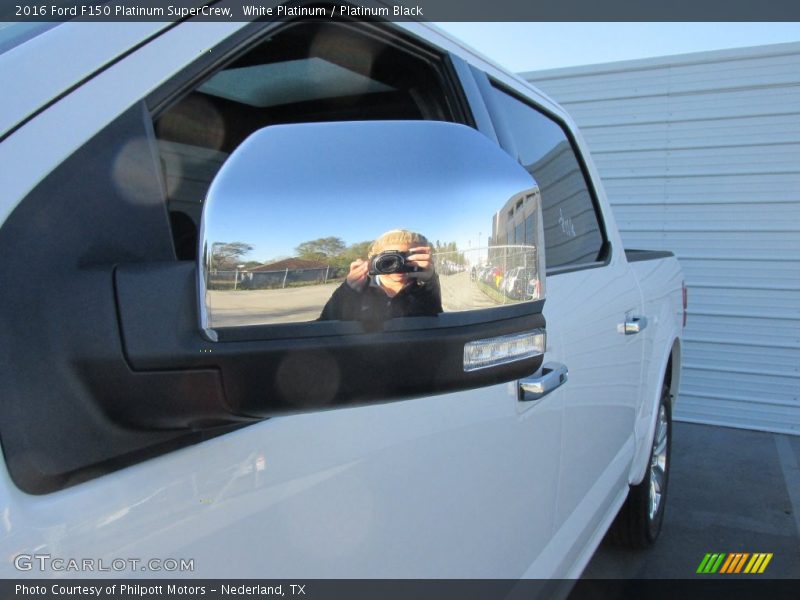 White Platinum / Platinum Black 2016 Ford F150 Platinum SuperCrew