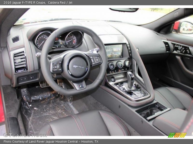 Caldera Red / Jet 2016 Jaguar F-TYPE R Coupe