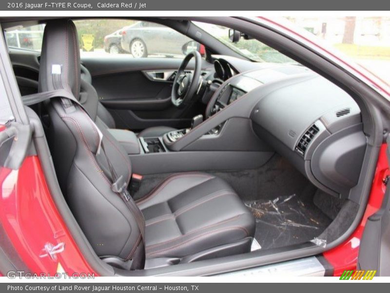 Caldera Red / Jet 2016 Jaguar F-TYPE R Coupe