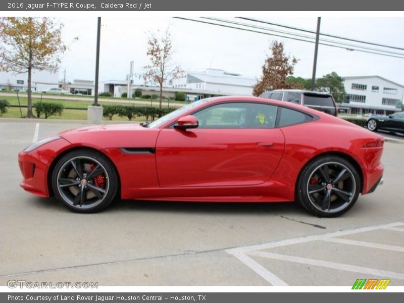 Caldera Red / Jet 2016 Jaguar F-TYPE R Coupe