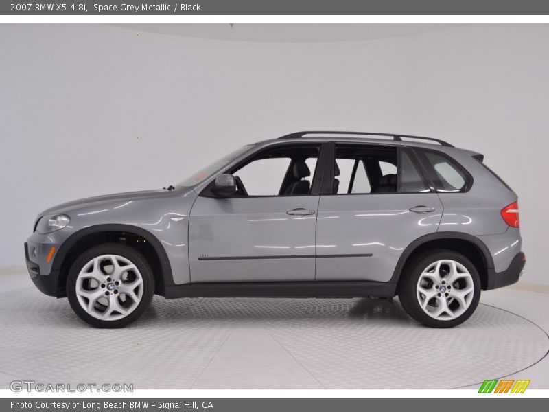 Space Grey Metallic / Black 2007 BMW X5 4.8i