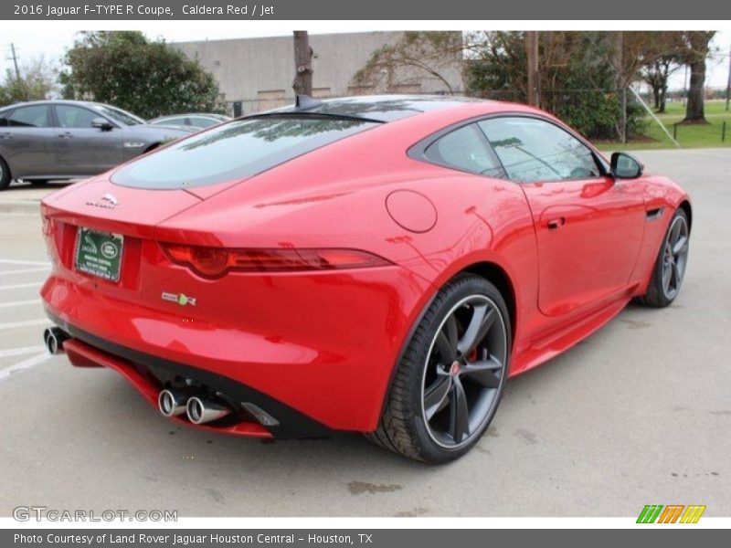 Caldera Red / Jet 2016 Jaguar F-TYPE R Coupe