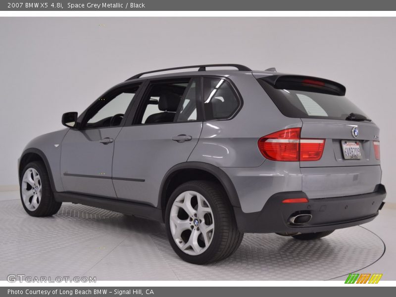 Space Grey Metallic / Black 2007 BMW X5 4.8i