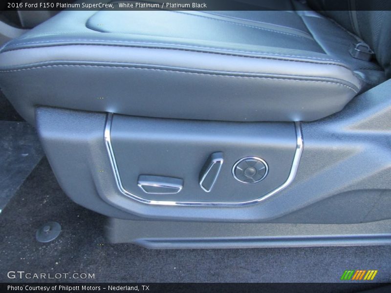 White Platinum / Platinum Black 2016 Ford F150 Platinum SuperCrew