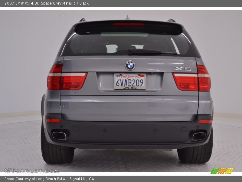 Space Grey Metallic / Black 2007 BMW X5 4.8i