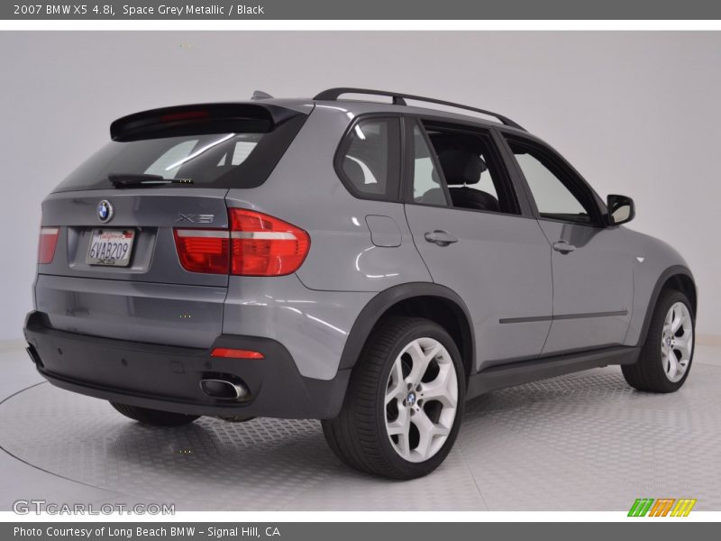 Space Grey Metallic / Black 2007 BMW X5 4.8i