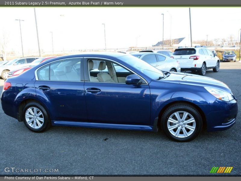 Azurite Blue Pearl / Warm Ivory 2011 Subaru Legacy 2.5i Premium