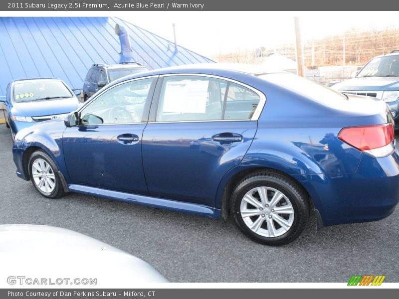 Azurite Blue Pearl / Warm Ivory 2011 Subaru Legacy 2.5i Premium