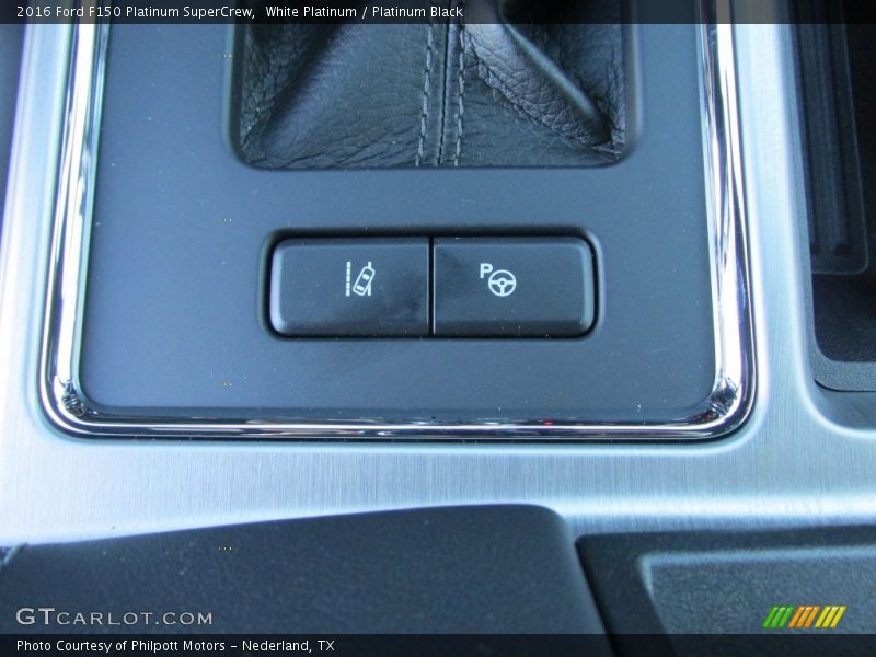 White Platinum / Platinum Black 2016 Ford F150 Platinum SuperCrew