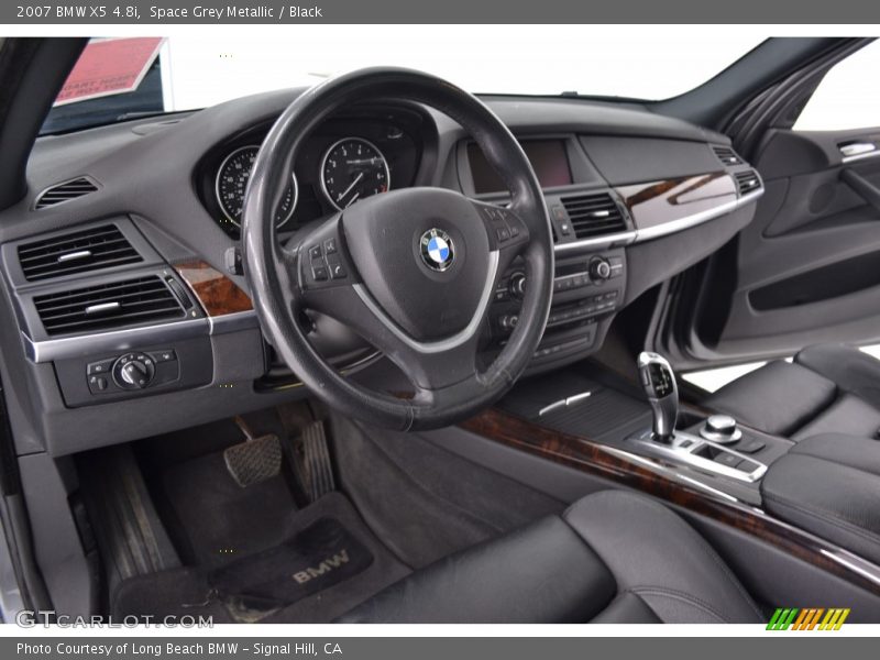 Space Grey Metallic / Black 2007 BMW X5 4.8i
