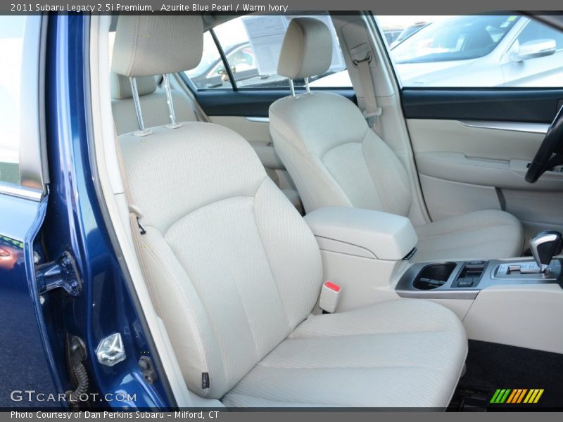 Azurite Blue Pearl / Warm Ivory 2011 Subaru Legacy 2.5i Premium