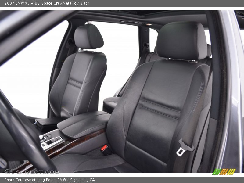 Space Grey Metallic / Black 2007 BMW X5 4.8i