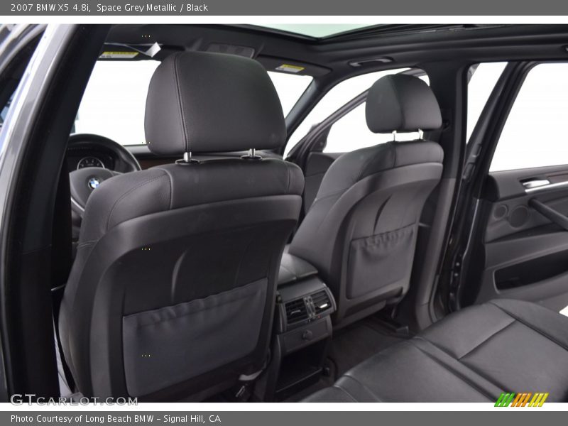 Space Grey Metallic / Black 2007 BMW X5 4.8i