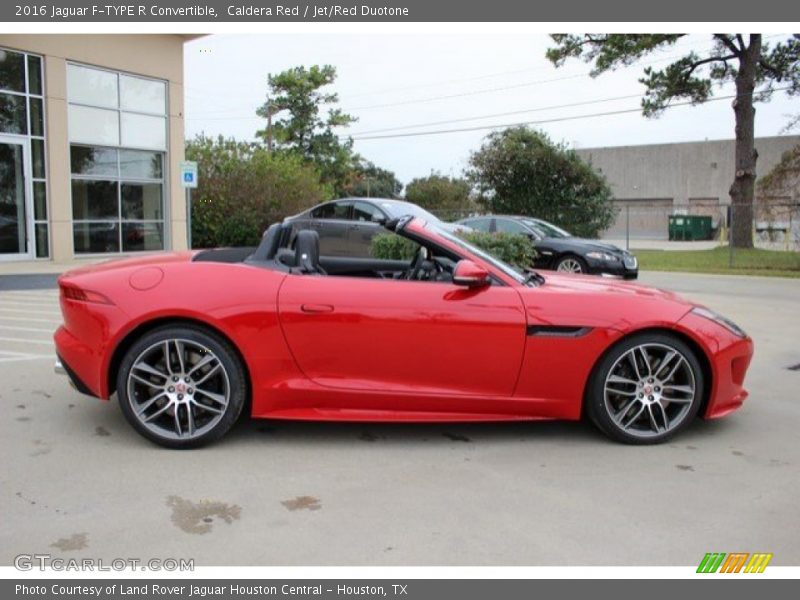  2016 F-TYPE R Convertible Caldera Red